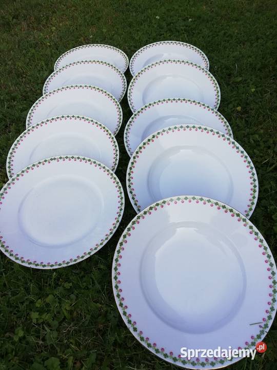 talerze obiadowe sprzedam