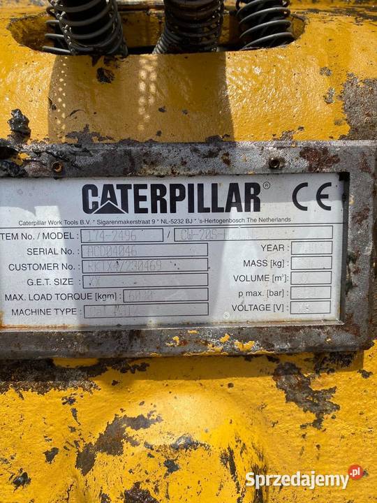 Szybkozłącze CATERPILLAR CW20S CAT 315 316 Radom sprzedam