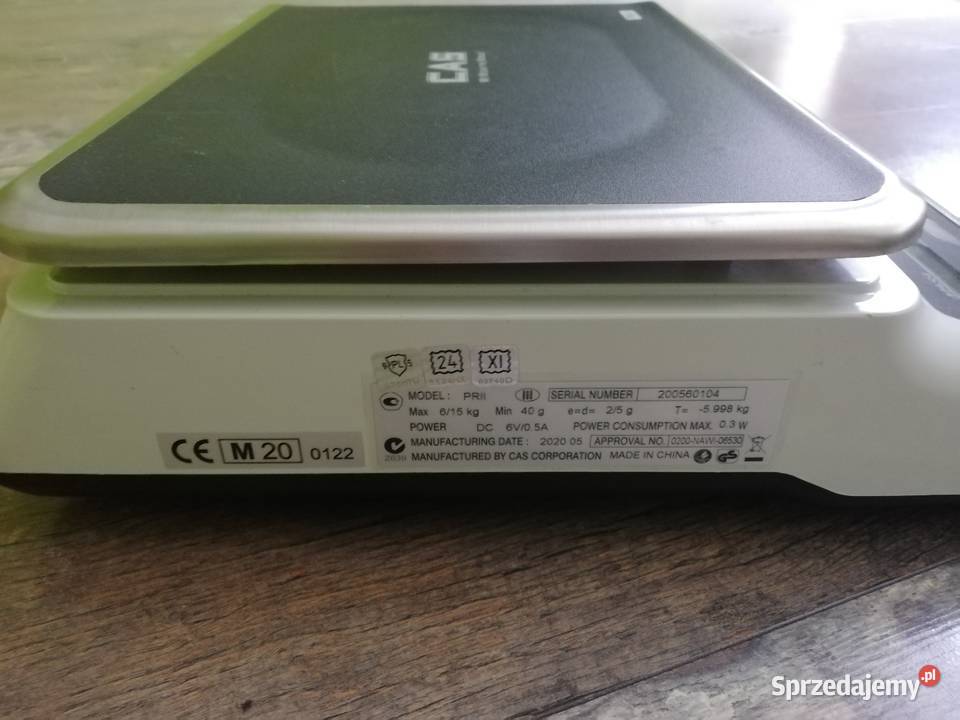 Waga CAS PRII 15B Szprotawa