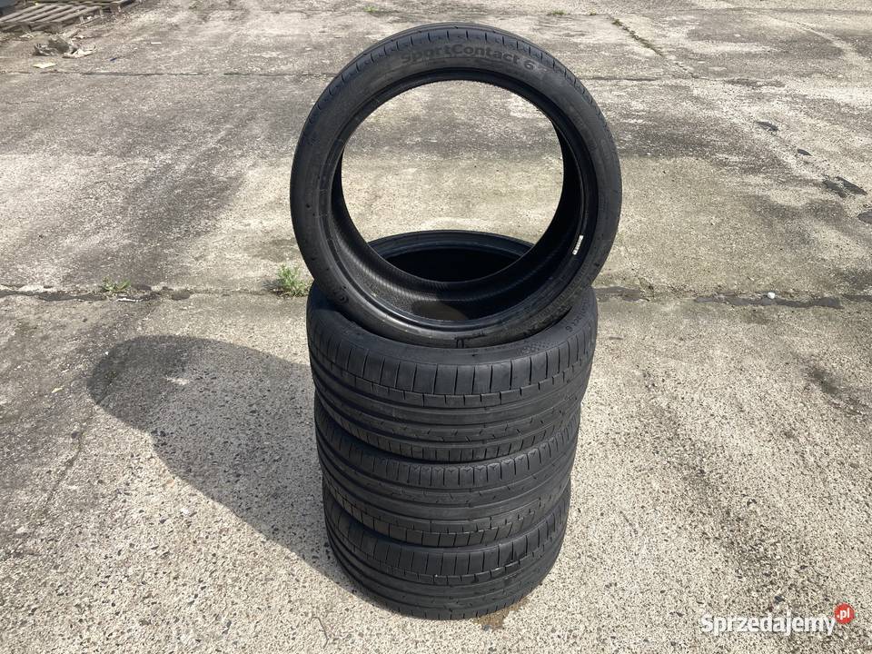 Opony letnie komplet 4 CONTINENTAL SPORTCONTACT6 Piaseczno sprzedam