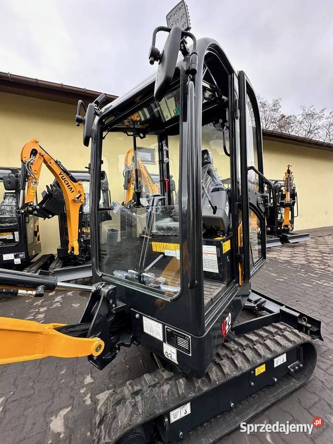 YUCHAI U20 Nowa mini koparka Yanmar 3TNV80 Rok produkcji 2024
