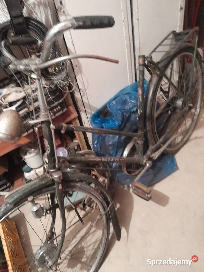 Rower zabytkowy GAZELLE z lat 5060 prl Kowalewice