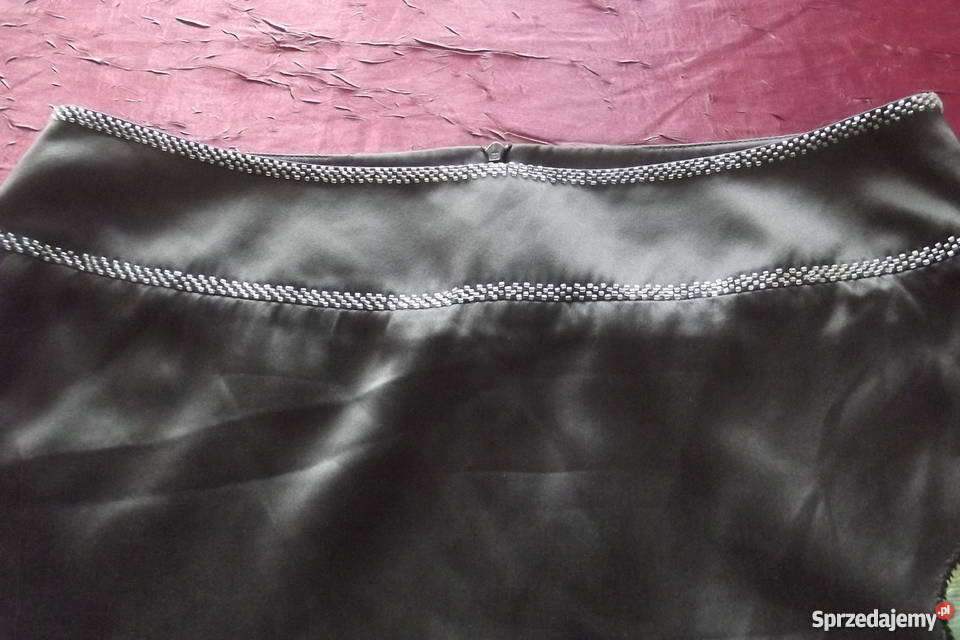 Spódnica z jedwabiu haft r4446 Bielizna damska śląskie