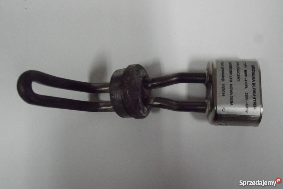 Grzałka bloku silnika MF 4 820W nieuszkodzony Parczew