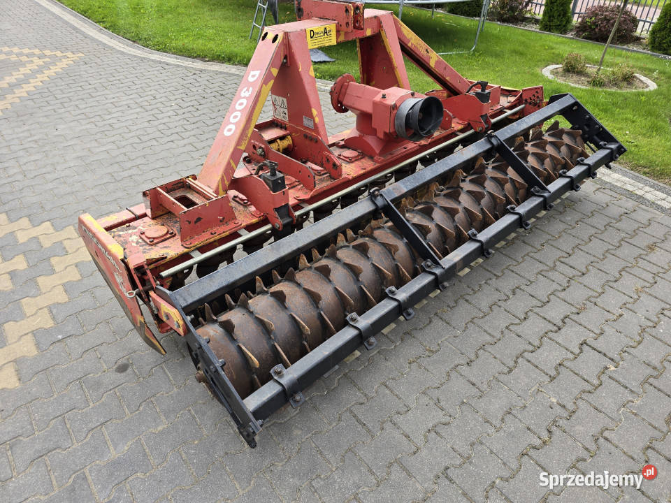 Brona wirnikowa aktywna PEGORARO D3000 3 m wał Maszyny rolnicze Baliki