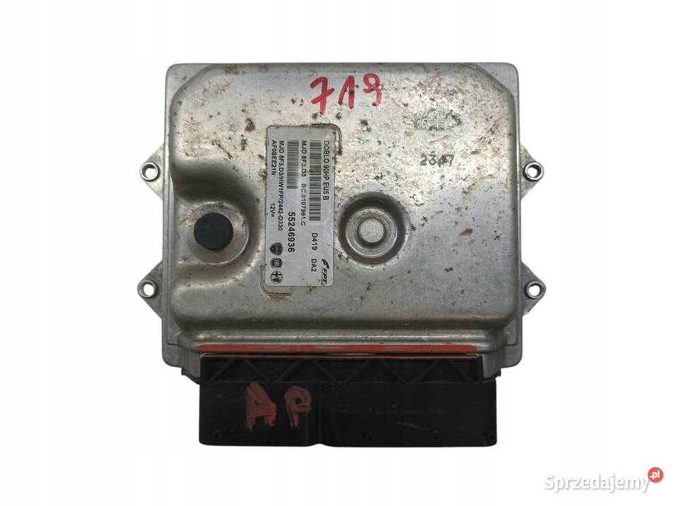 STEROWNIK SILNIKA 55246936 13 D 89 Fiat Doblo II świętokrzyskie