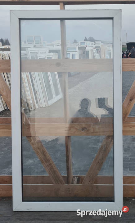 OKNA KacprzaK Witryna 80X150 FIX Używany PCV Siedlce
