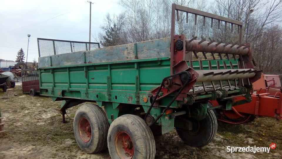 Rozrzutnik oborobornika Tandem 6 t Spławy Pierwsze