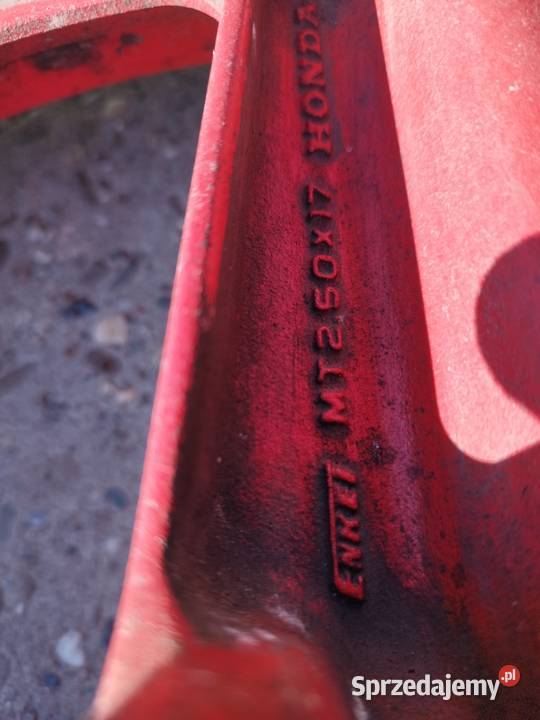 Felga 250x17 Honda Części motocyklowe Tychy
