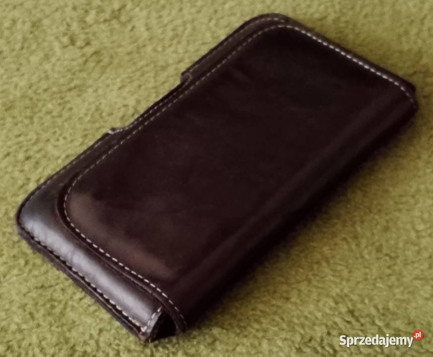 Skórzany futerał do smartfona Katowice