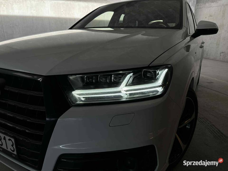 Audi Q7 3 x sline oś skrętna Samochody osobowe Bełchatów