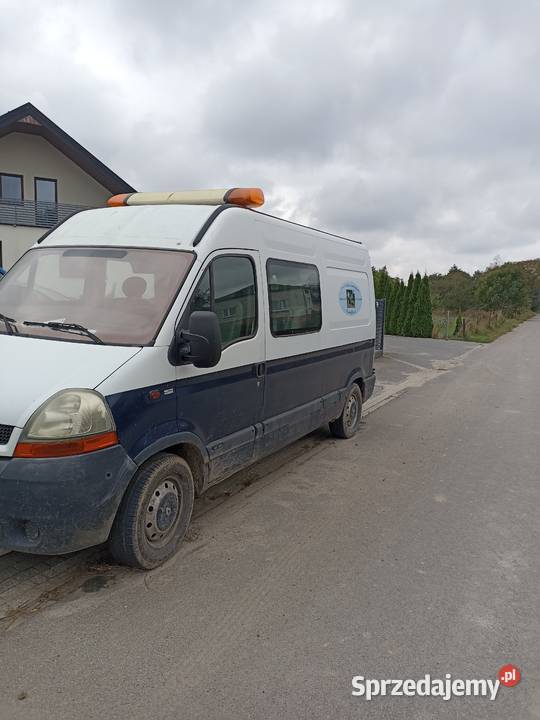 Renault Master 25 DCI 115 DOKA BLASZAK 5 osobowy Rok produkcji 2004 Łabunie