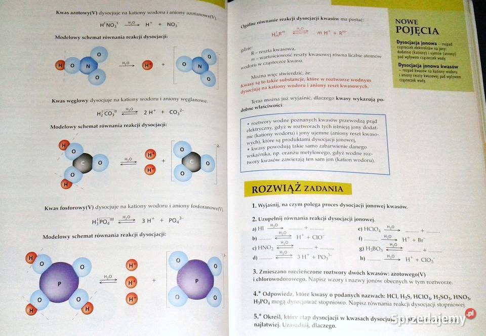 Chemia Nowej Ery 2 Podręcznik J i T Kulawik M miękka Chełm