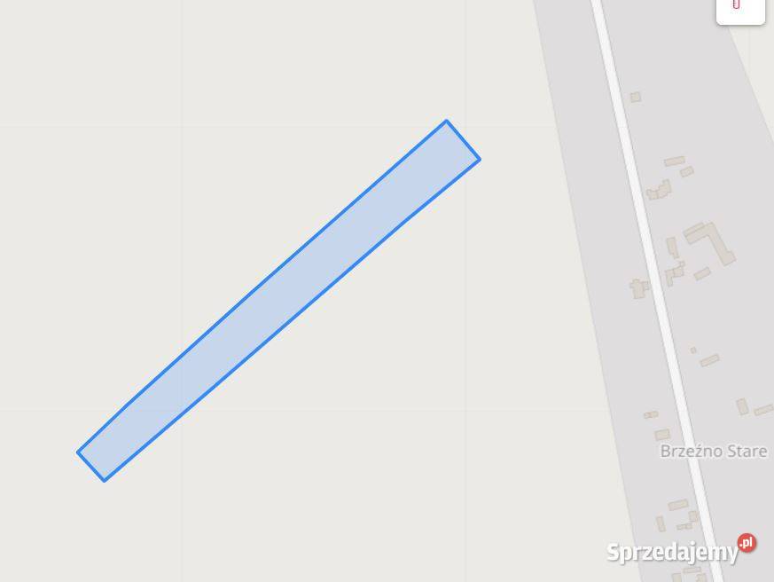 Syndyk sprzeda działkę rolna Brzeźno Stare