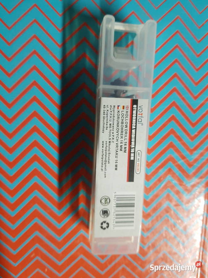 Otwornica do Metalu z węglikiem spiekanym 16 mm