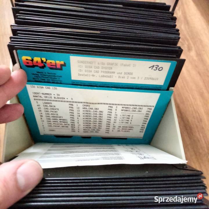 Atari Commodore dyskietki Pabianice sprzedam