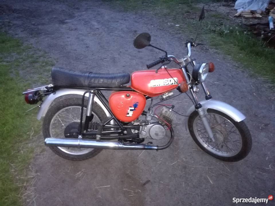 Sprzedam simsona s50 Motocykle, skutery, quady Gubin