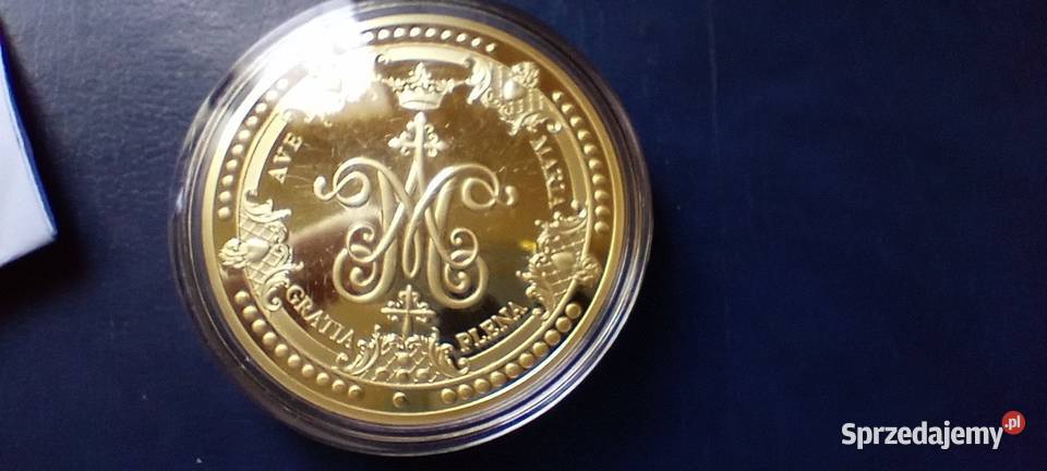 Stare monety Medal Matka Boska z Medjugorie Lesko