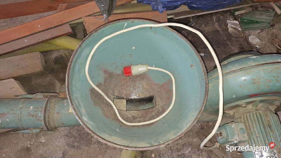 Dmuchawa do zboża MEW 15 kW Rury fi 180 na Taśmociągi i podajniki Piotrowice
