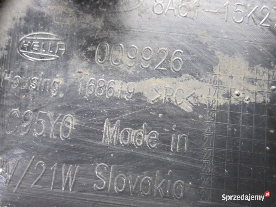 FORD FIESTA MK7 VII LIFT 14r lampa prawa tył sprzedam