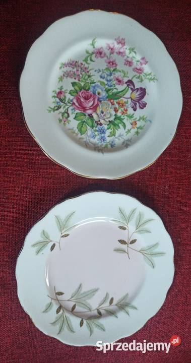 Talerzyki deserowe Royal Albert England Braemar Gdańsk