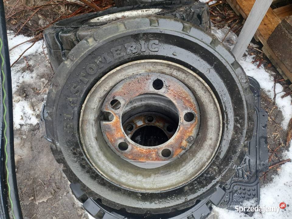 Opony pełne do wózek widłowy elektryczny Boss Gubin