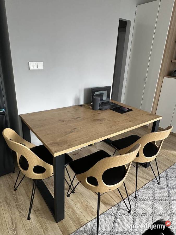 Nowoczesny zestaw loft Stół 147x90 6 Pozostałe Pruszków