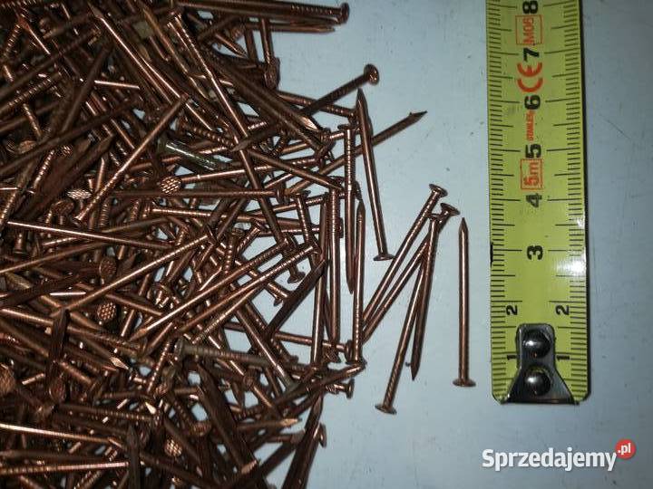 Gwoździe miedziane 35 120 sztuk Warszawa