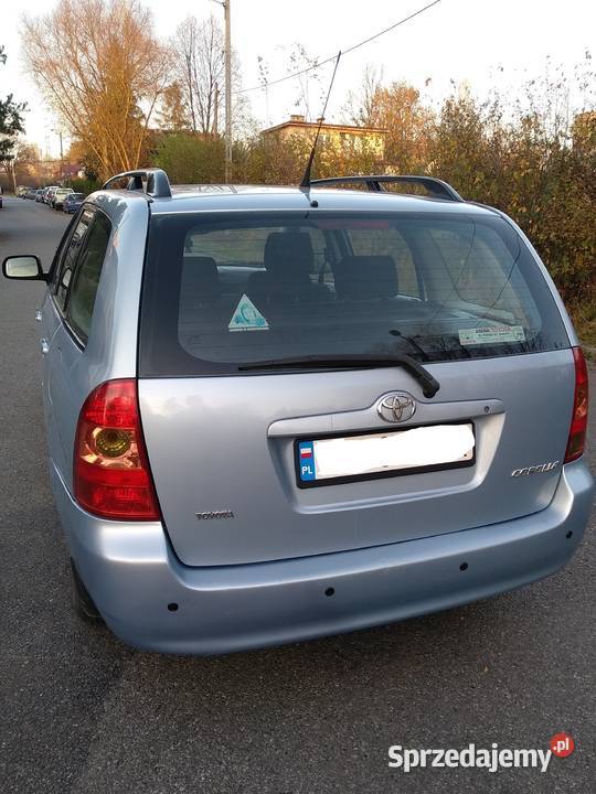Toyota Corolla kombi 16 2004r Zarejestrowany w Polsce Kraków