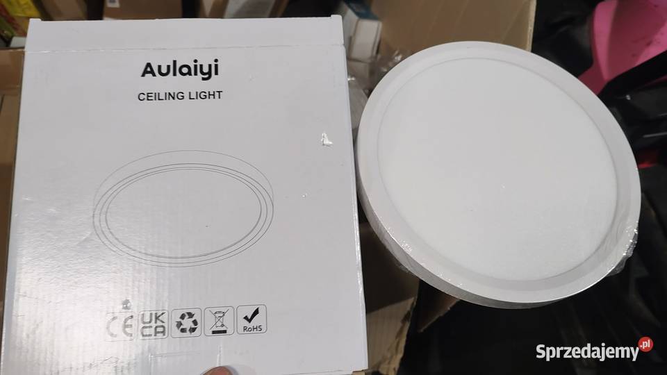 lampa sufitowa biały plafon sufitowy LED marki Plafony wielkopolskie