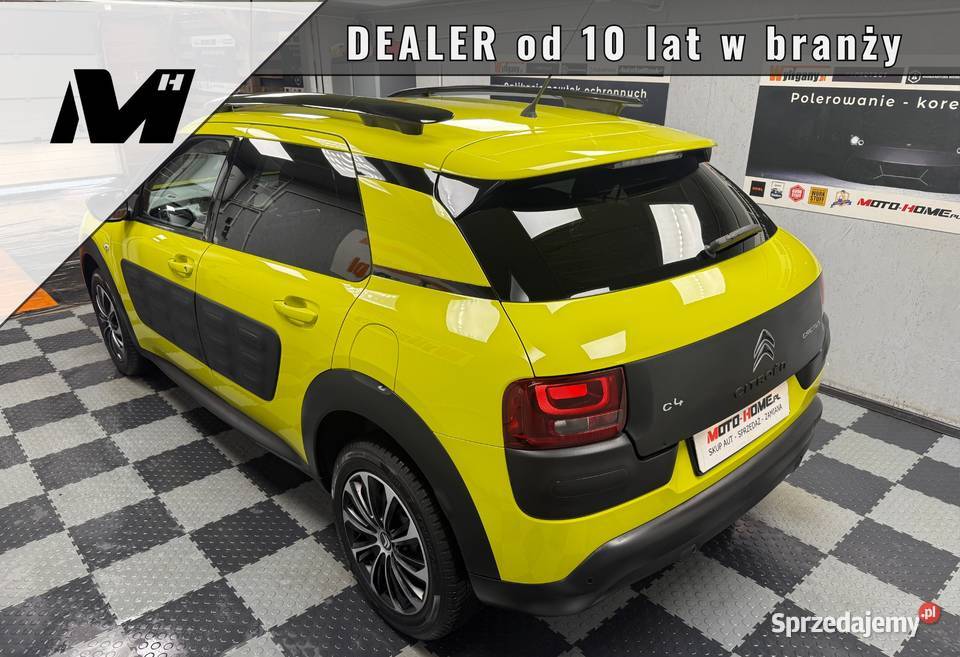 Citron C4 Cactus Salon Polska 12 Benzyna kamera Rok produkcji 2016 Poznań