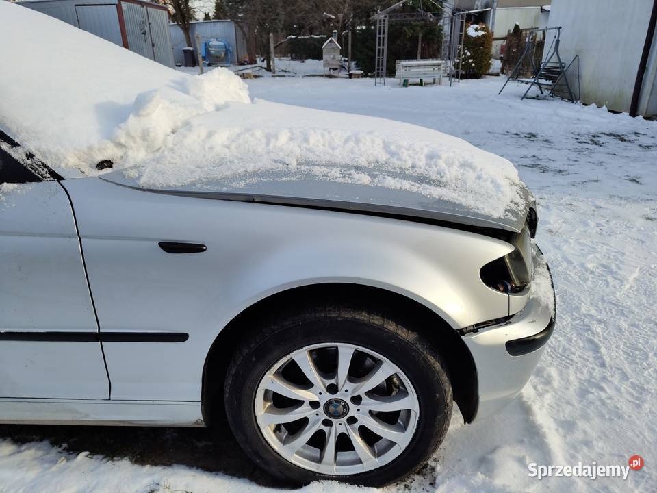 Bmw e46 sedan Lift błotnik przedni prawy srebrny Aleksandrów Łódzki