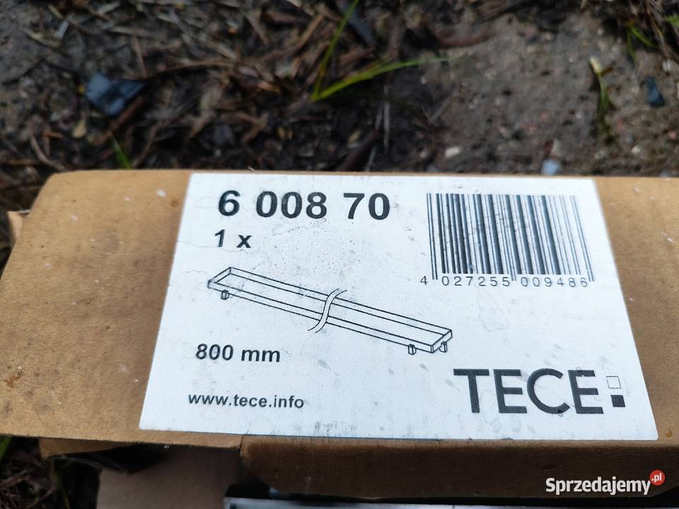 Tece ruszt prosty plate 800 600870 nowy Łódź