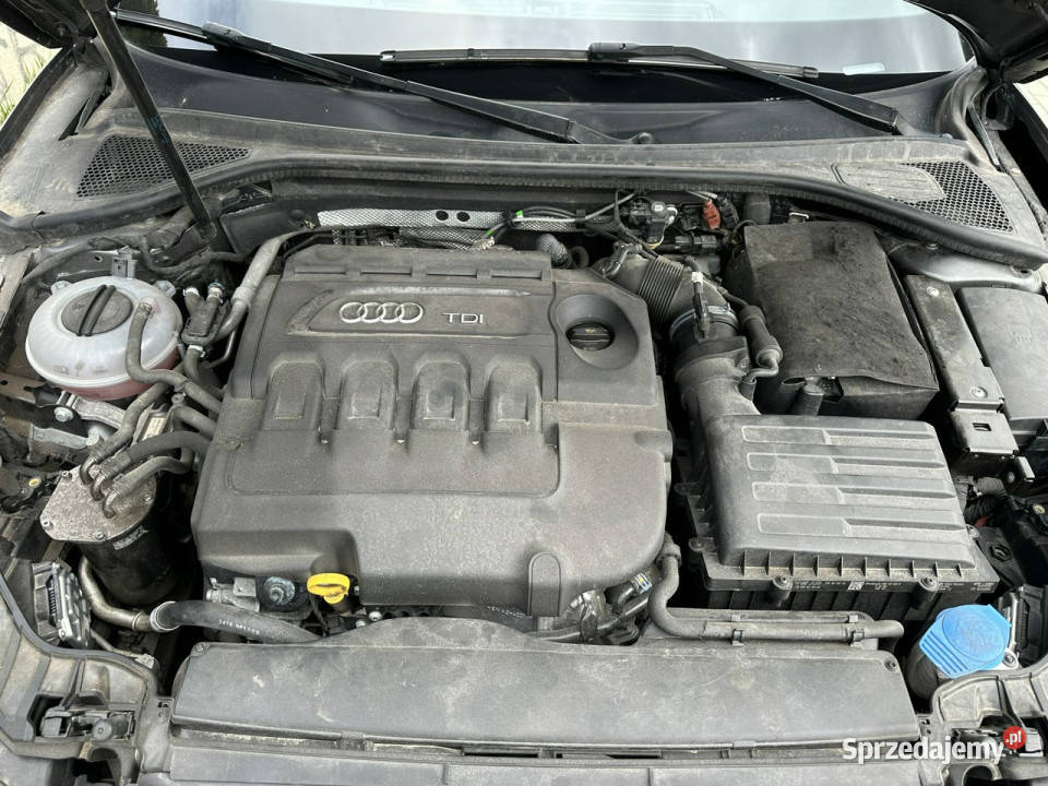 Audi A3 SLine czarna podsufitka 150 kamera nieuszkodzony Wejherowo