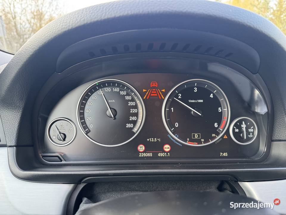 BMW 525 F11 LCI XDrive Facelift Euro 6 ACC światła do jazdy dziennej Świebodzin