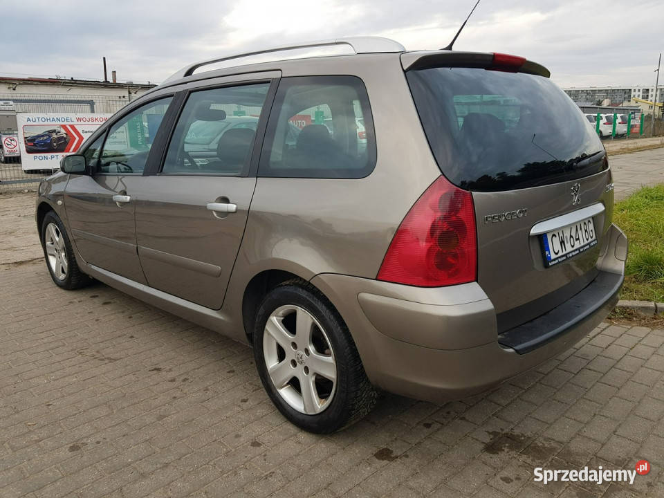 Peugeot 307 SW 16 Benzyna 7 osób Automat tempomat sprzedam
