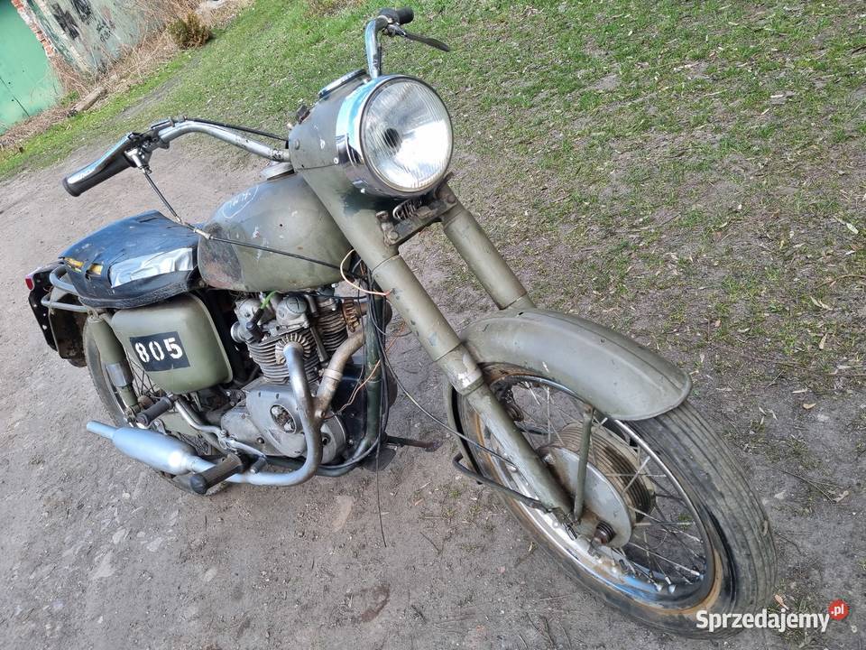Triumph 350 3TA Dutch Armia Wojskowy Militarny śląskie Sosnowiec