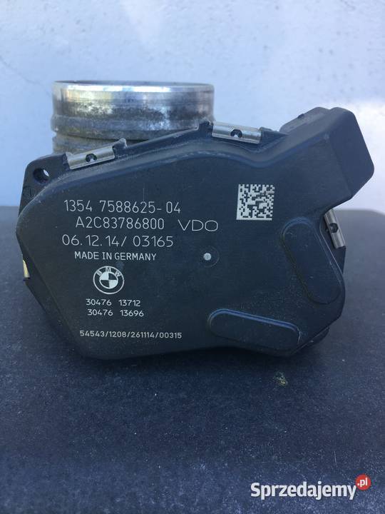 Przepustnica BMW X1 20 benzyna 1354758862504 Pozostałe
