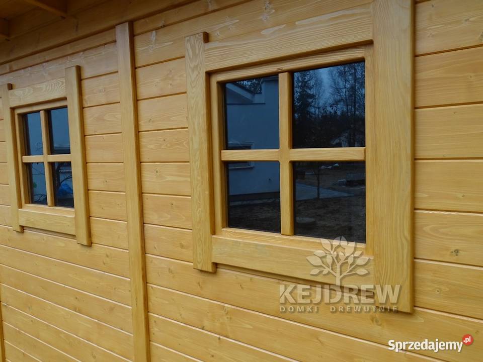 Nowoczesna stodoła domek z drewutnią nowoczesny śląskie Piła Pierwsza