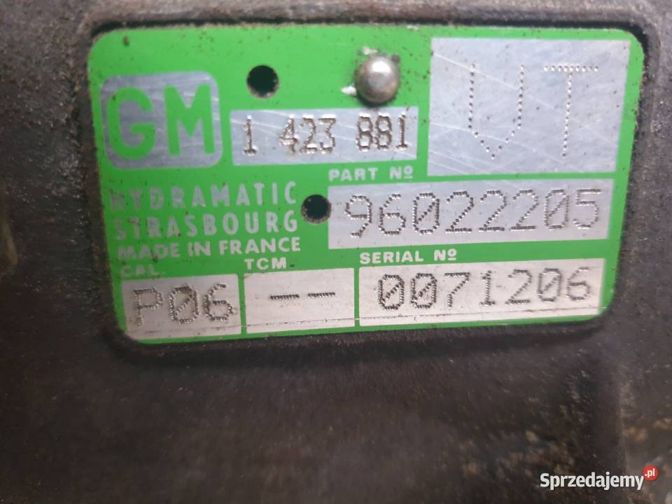 Automatyczna skrzynia biegów bmw e39 gm Rok produkcji 2000 Białystok
