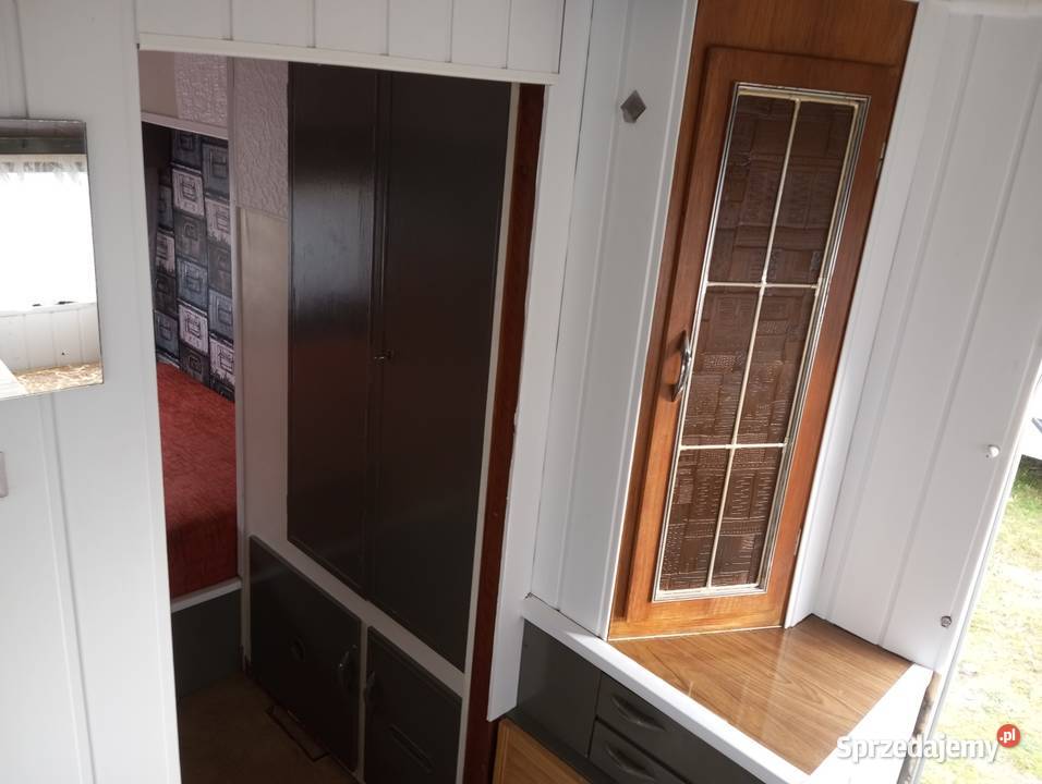 Przyczepa kempingowa na budowę działkę stróżówka Kempingowe Bydgoszcz