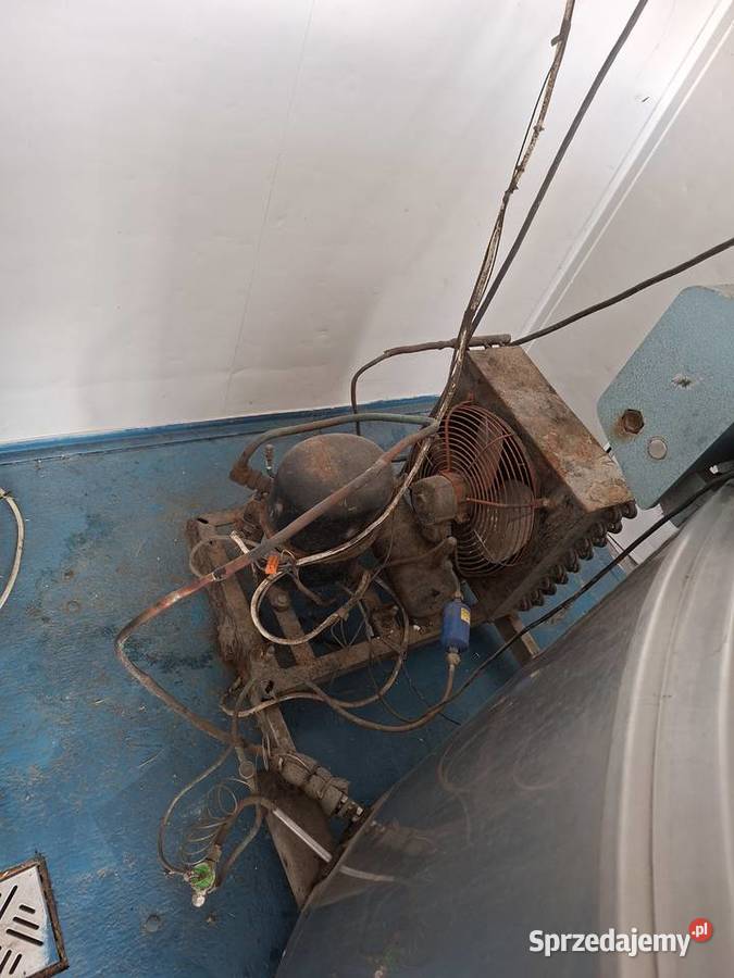 Zbiornik na mleko 1000 litrów schłodzanlni Krajno-Zagórze