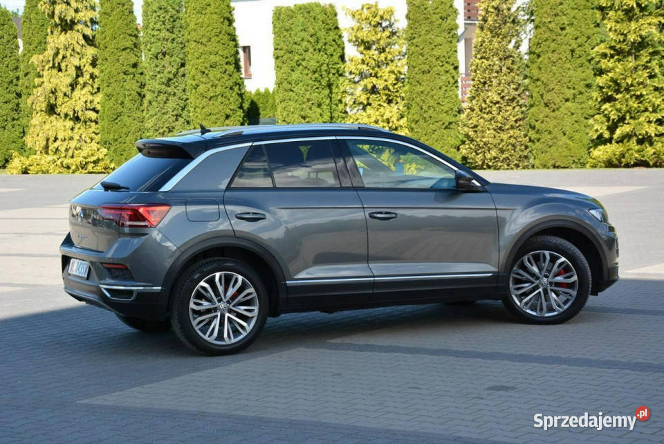 Volkswagen TRoc Navi Radar ACC Front Assit Lane kurtyny powietrzne Ostrów Mazowiecka