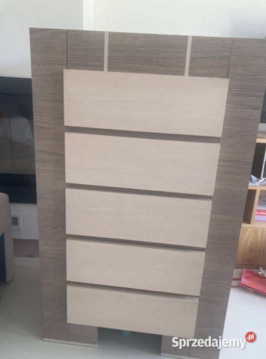 łóżko 140x200 z podświetlonym zagłówkiem z Łóżka
