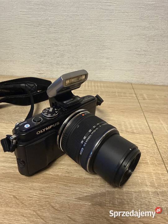 Olympus E5 obiektyw 1442mm Uszkodzony na części Zelgoszcz