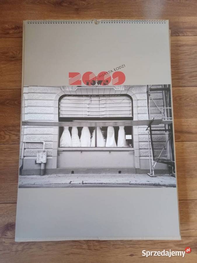 Zestaw kalendarzy Town z miasta Łodzi Konstantynów Łódzki