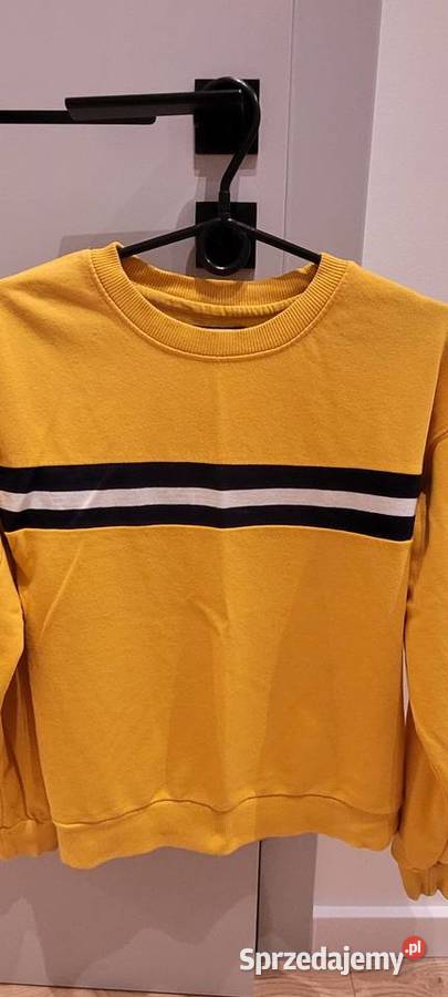 Żółta bluza Bershka mazowieckie Warszawa