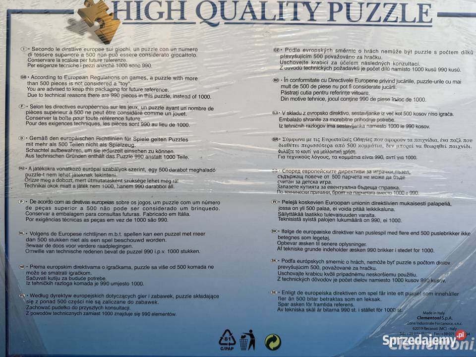 PUZZLE 1000 UKŁADANKA DISNEY mazowieckie