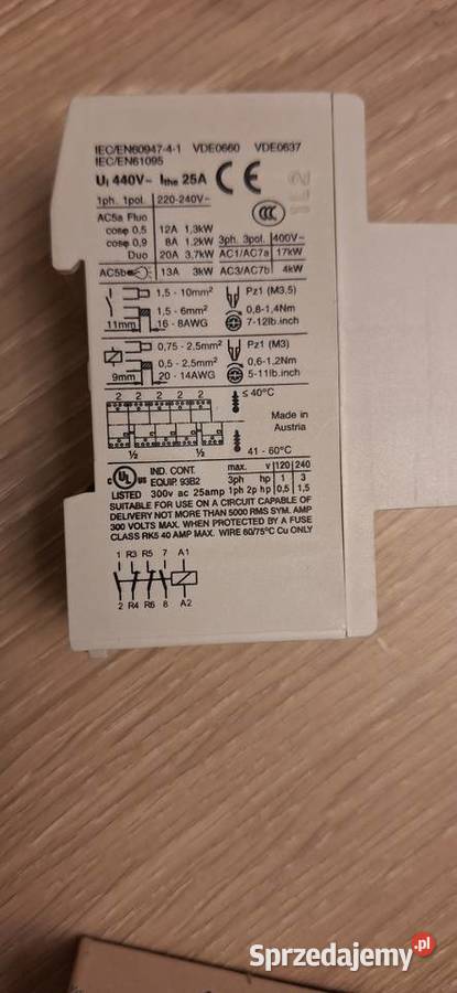 Sprzedam stycznik modułowy EATON Z SCH 2302522 sprzedam