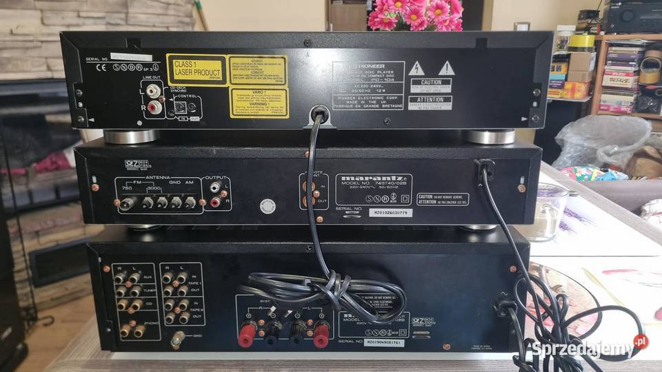 Wieża Marantz PM30 2x35W tuner ST40 CD Pioneer Warta